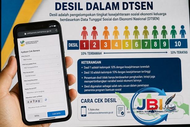 Cek Desil DTSEN melalui Aplikasi Cek Bansos