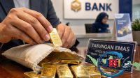 Emas Batangan di Konter Bank