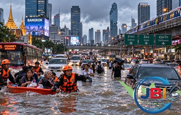 Banjir Bangkok: Evakuasi di Tengah Kota