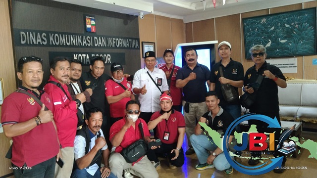 Audiensi PWRI Bogor Raya bersama Diskominfo Kota Bogor membahas sinergi pers dan keterbukaan informasi publik