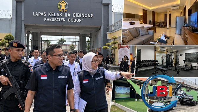 Lapas Cibinong, Ombudsman RI, Kemenimipas, fasilitas mewah,