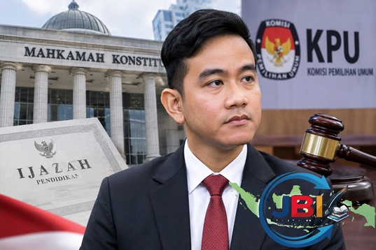 Ilustrasi pemberitaan mengenai polemik dokumen pendidikan Gibran Rakabuming Raka dan proses hukum di Mahkamah Konstitusi. Foto ilustrasi/ Jurnal Berita Indonesia.