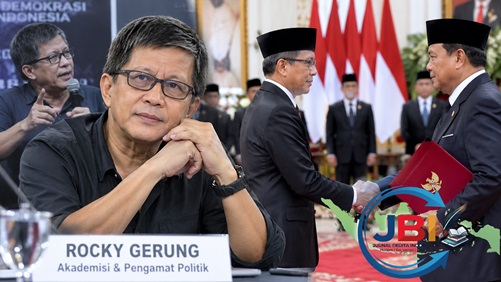 Rocky dilantik bersama 25 anggota Wantimpres lainnya di Istana Negara,