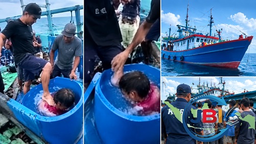 Ilustrasi dugaan penganiayaan terhadap ABK di atas kapal KM Maulana 23